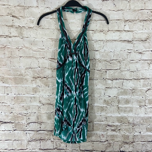 INC international concepts green halters top small - Picture 7 of 9
